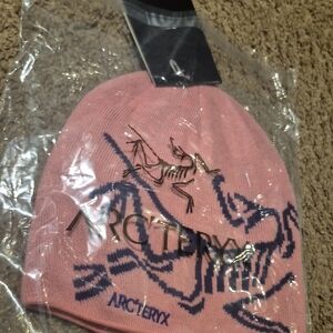 Arc'teryx Light Pink Knit Beanie